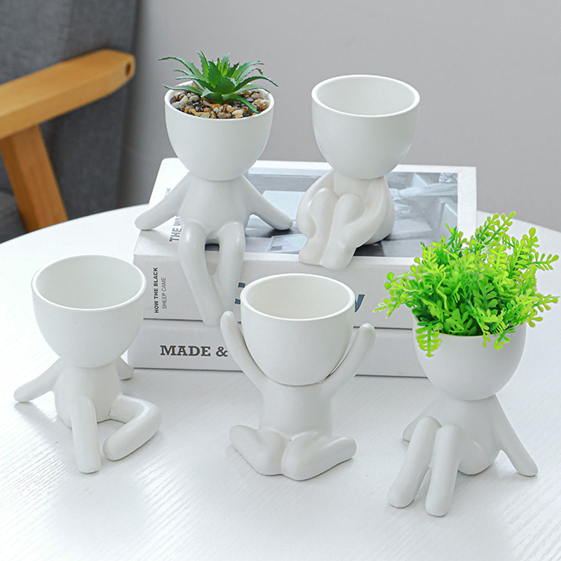 Nordic Creative Cute Tree Man  - Bonsai Tree Zen Garden 评论和价格