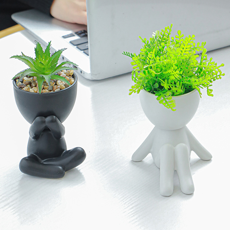 Nordic Creative Cute Tree Man  - Bonsai Tree Zen Garden 评论和价格