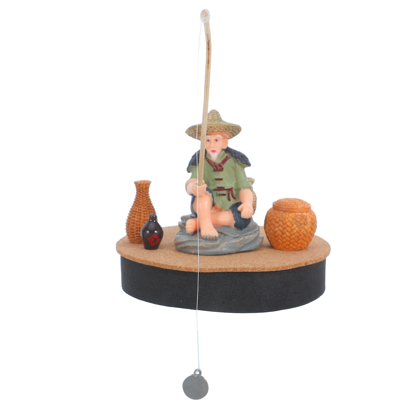 Floating Jiang Taigong Fishing - Bonsai Tree Zen Garden 评论和价格