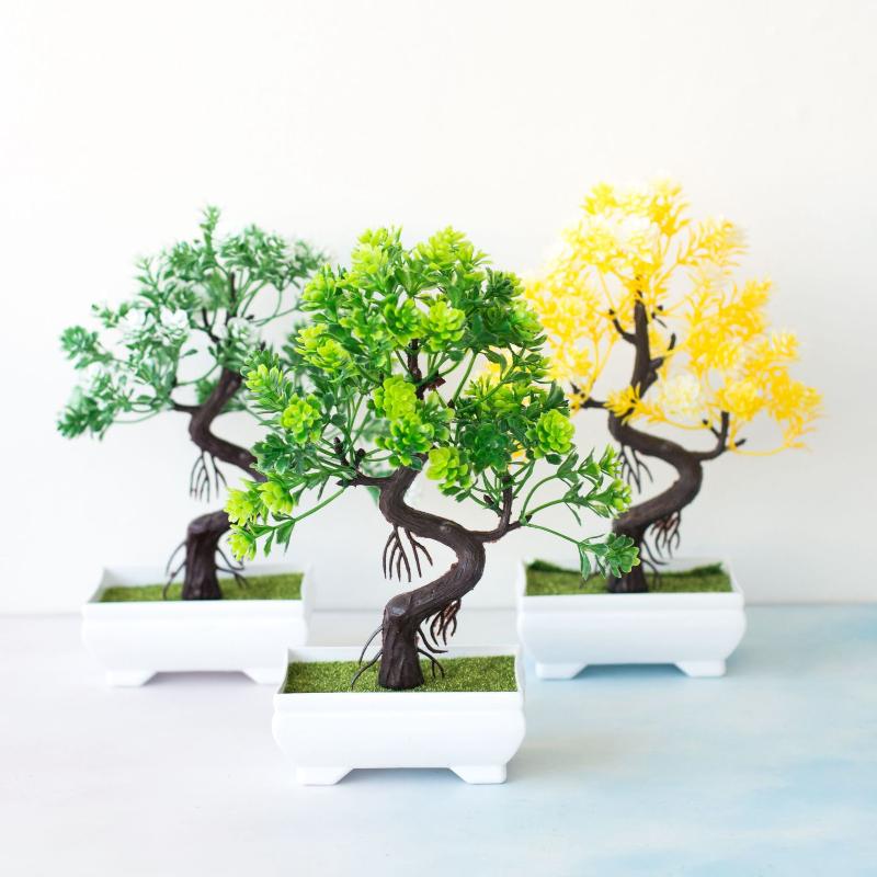 Artificial Potted Bonsai Small - Bonsai Tree Zen Garden 评论和价格