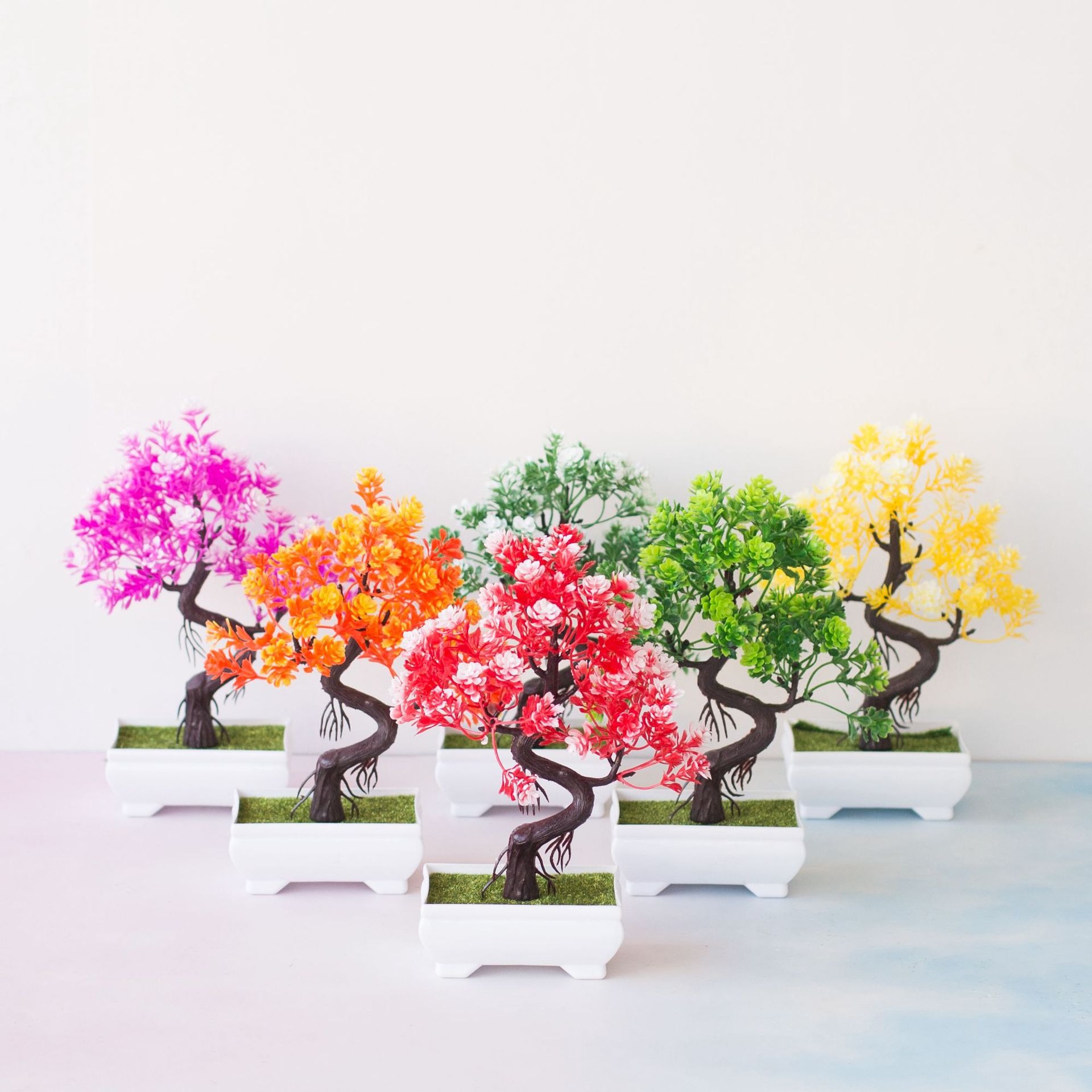 Artificial Potted Bonsai Small - Bonsai Tree Zen Garden 评论和价格