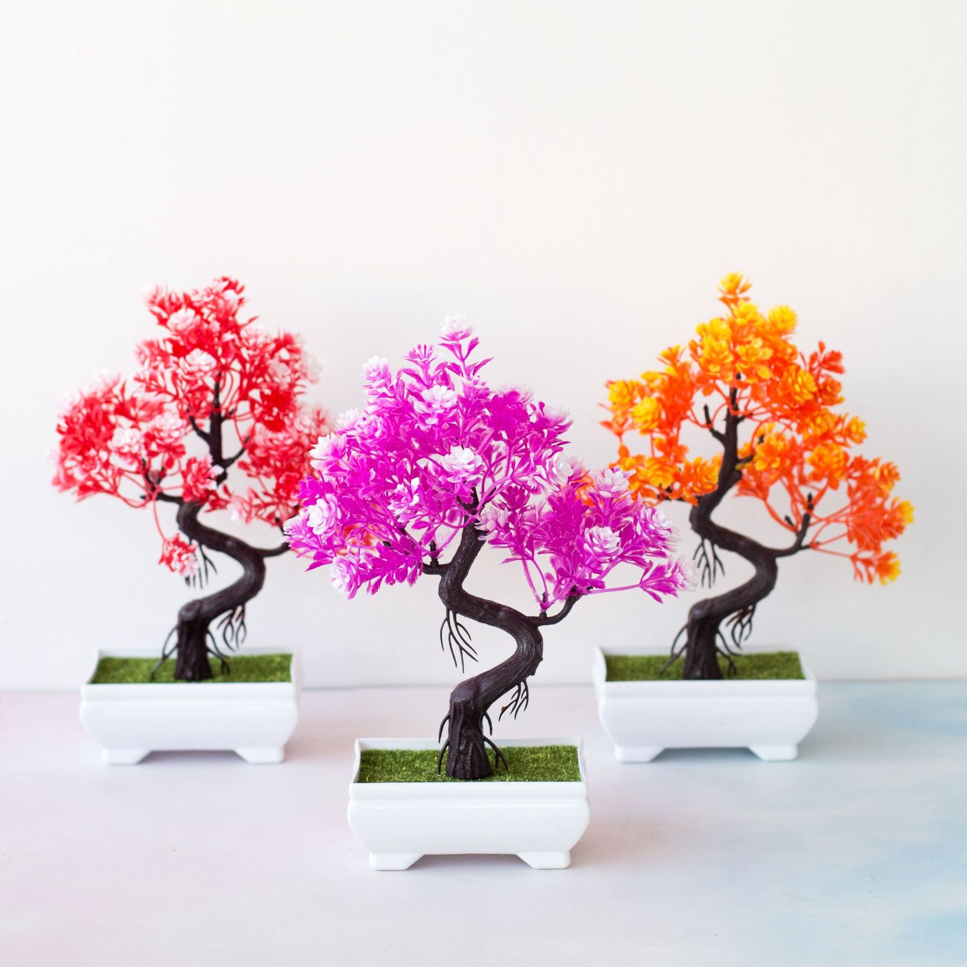 Artificial Potted Bonsai Small - Bonsai Tree Zen Garden 评论和价格