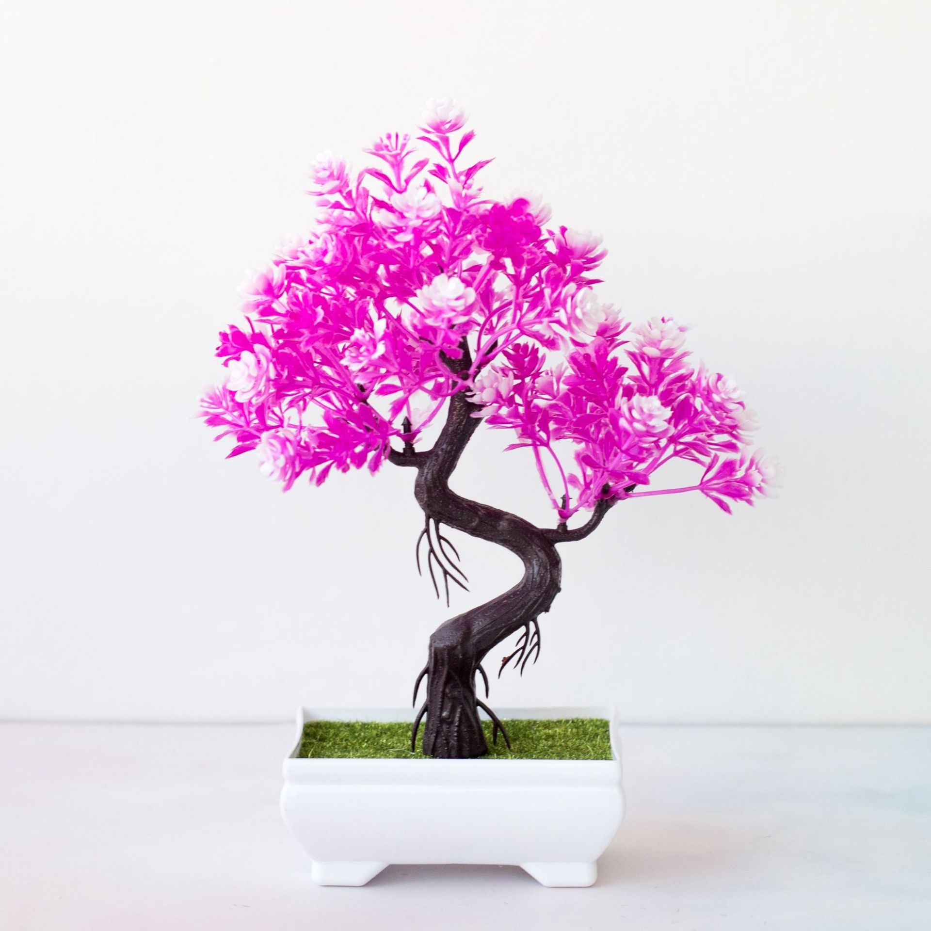 Artificial Potted Bonsai Small - Bonsai Tree Zen Garden 评论和价格