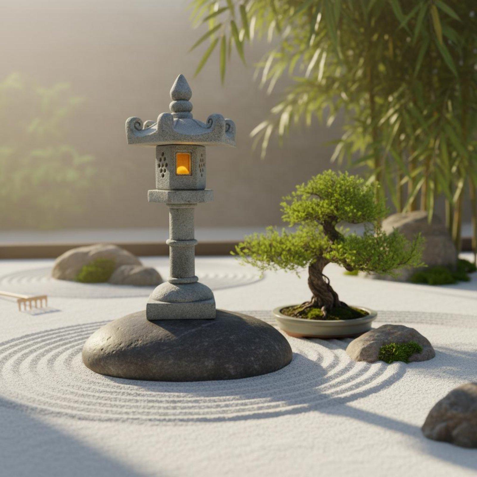 Landscaping Lantern Japanese S - Bonsai Garden In Dc 评论和价格