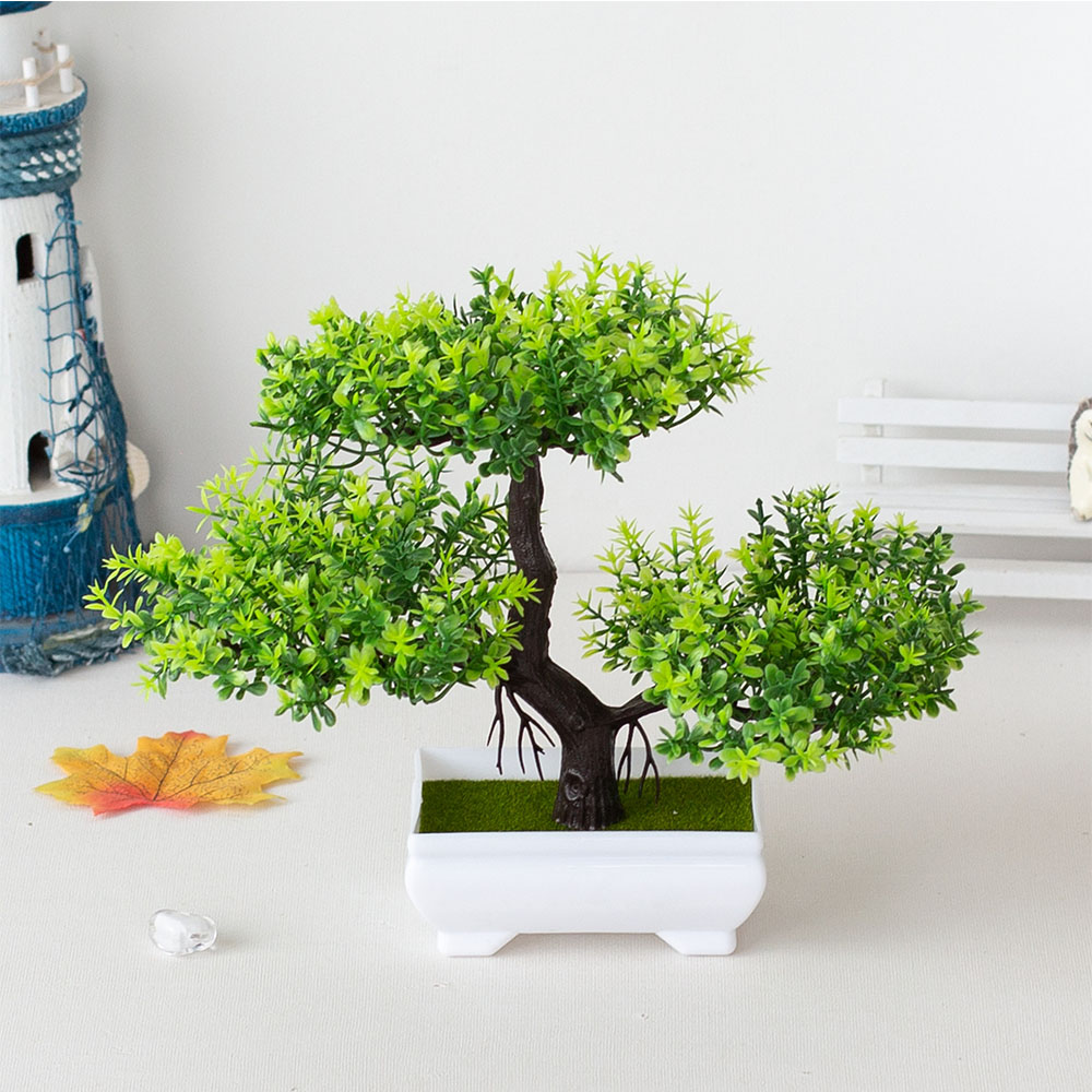 Artificial Plants Decoration P - Bonsai Tree Zen Garden 评论和价格