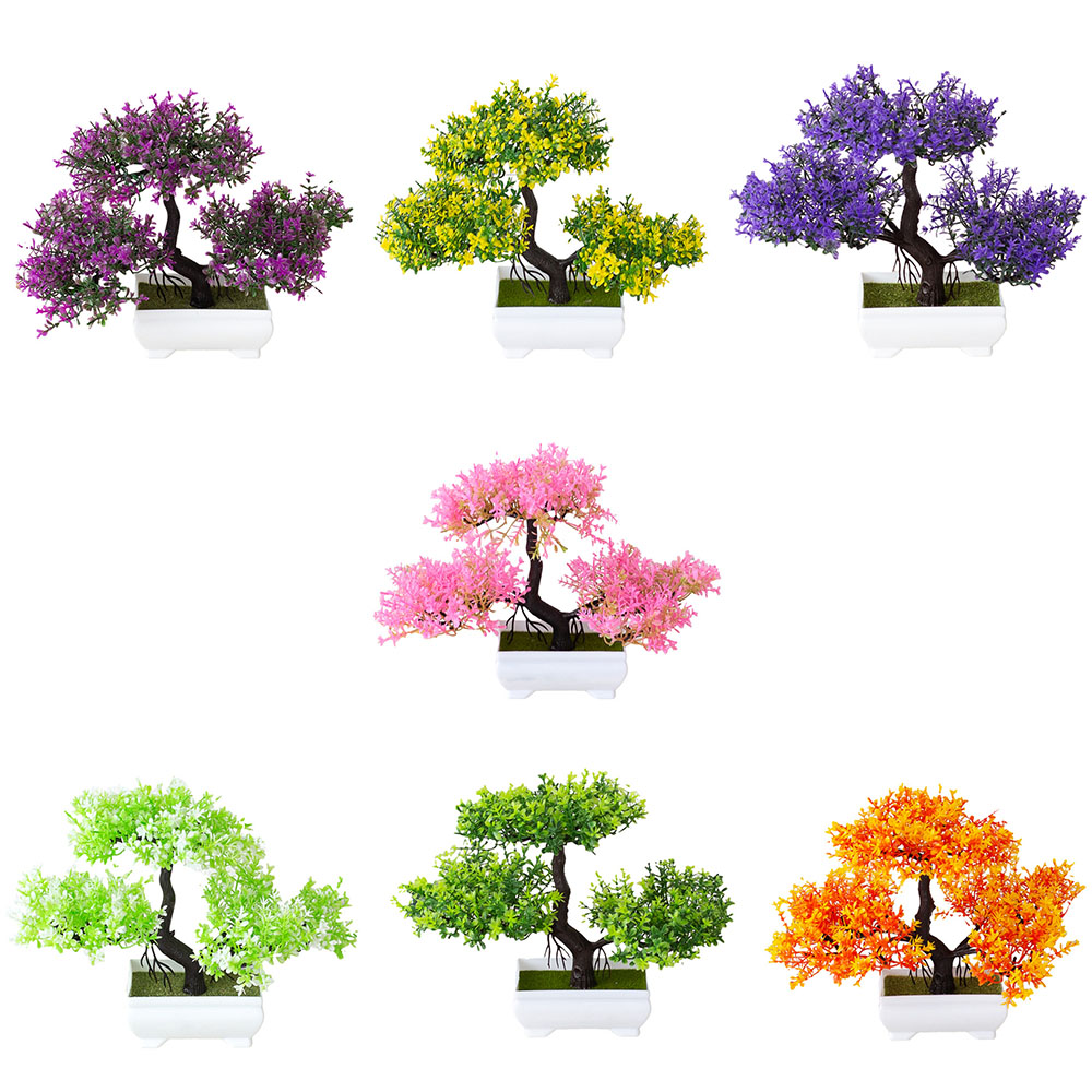 Artificial Plants Decoration P - Bonsai Tree Zen Garden 评论和价格