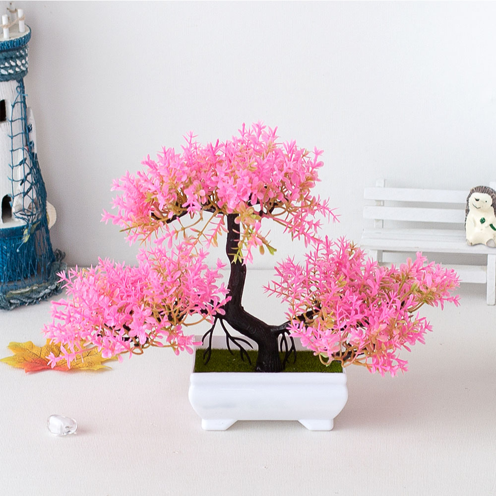 Artificial Plants Decoration P - Bonsai Tree Zen Garden 评论和价格