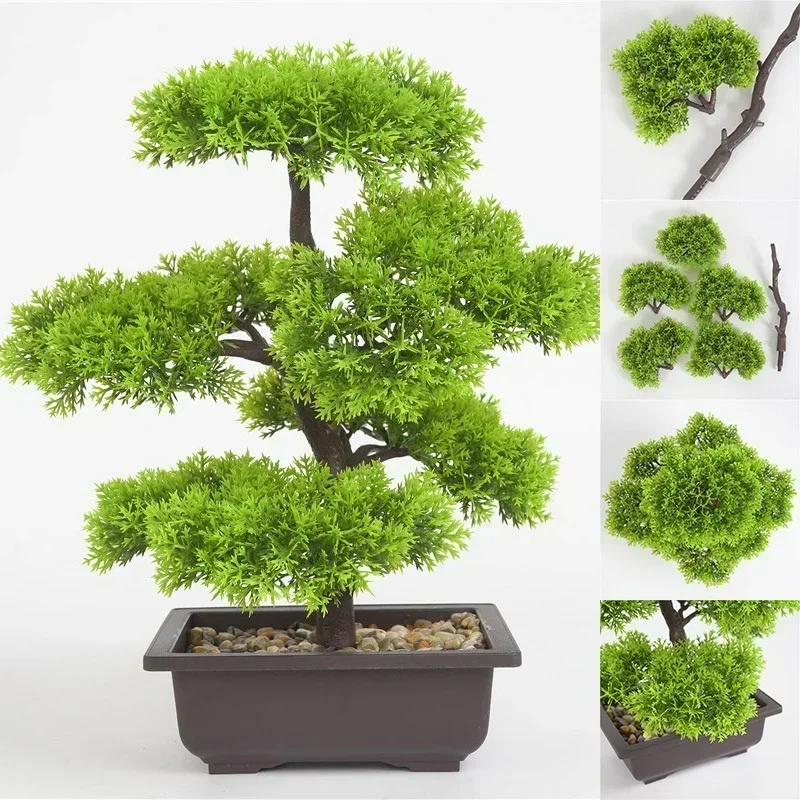 Artificial Plants Pine Bonsai  - Bonsai Garden Sushi 评论和价格