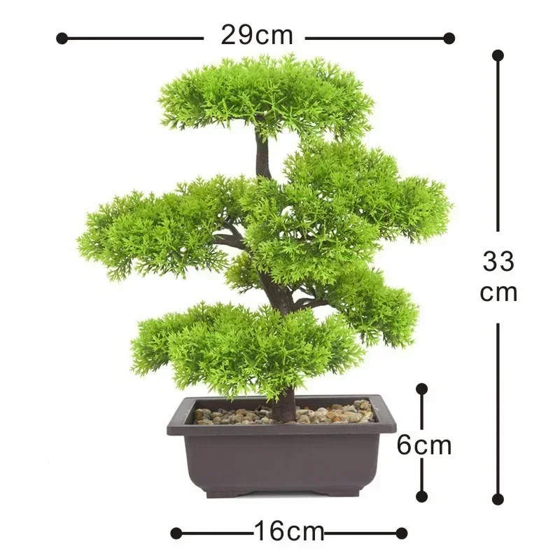 Artificial Plants Pine Bonsai  - Bonsai Garden Sushi 评论和价格